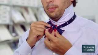 How To Tie A Bow Tie [upl. by Enyalaj]