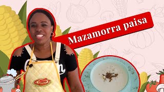 MAZAMORRA COLOMBIANA  Cómo Hacer Mazamorra Paisa de Maíz  Cocinando con Erica 🌽 [upl. by Gaultiero]