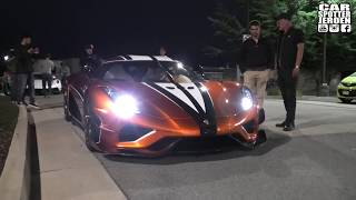 Koenigsegg Regera Kejsare driving in Electric MODE ⚡ To prank the Police for LOUD EXHAUST [upl. by Yracaz]