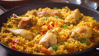 Arroz con pollo fácil y sabroso [upl. by Nador]