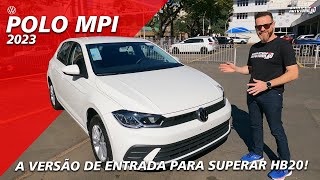 NOVO VW POLO 2023  Saiba Tudo Que Mudou Para Superar HB20 [upl. by Anrahs593]