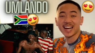 UMLANDO MUSIC VIDEO 🇿🇦😍 9umba TOSS amp Mdoovar REACTION South African Amapiano Music 🇿🇦 [upl. by Daria]