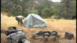 Cache Creek Wilderness Camping in the Rain [upl. by Htes]