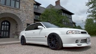 TwinTurbo Subaru Legacy How JDM Can You Go  TUNED [upl. by Zora]