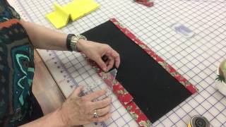 Binding a Quilt with the Folded Corner Clipper [upl. by Yesmar738]