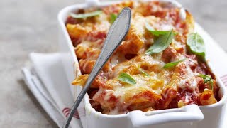 Recette  Gratin pâtes sauce tomate [upl. by Aaron]