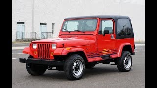 1989 Jeep Wrangler Islander 4x4 5Speed Manual Hard Top YJ [upl. by Suaeddaht]