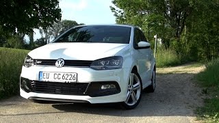 2015 VW Polo 12 TSI RLine 110 HP Test Drive [upl. by Demetri278]