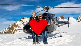 Timelapse Helikopterflug Luzern  Jungfrau Region [upl. by Senskell]