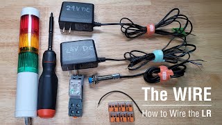 How To Wire an LR02 Tower 24V DC [upl. by Anahoj531]