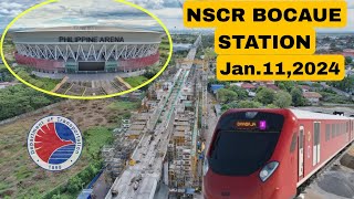 NSCR BOCAUE STATION as of JANUARY 11 2024 [upl. by Plume]