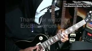 How To Play SPOOKY Classics IV On Guitar Chords Lesson  EricBlackmonGuitar [upl. by Chrysa403]