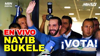 ENVIVO Nayib Bukele llega a Votar  Elecciones Presidenciales 2024 [upl. by Aralc]