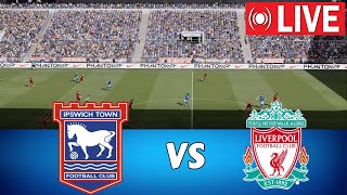 🔴 LIVE  Ipswich Vs Liverpool  Premier league 2024  Full Match Streaming [upl. by Sugirdor]