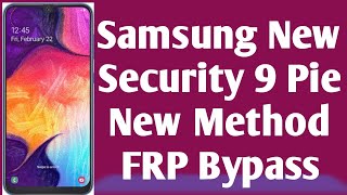 SAMSUNG GALAXY A50J6J6 PLUS J7S10 FRP amp GOOGLE ACCOUNT BYPASS [upl. by Hennessey]