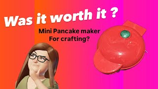 Mini Pancake Maker Was it worth it [upl. by Guyer68]