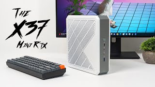 Handson With The X37 Edge This New Mini Gaming Pc Has An RTX GPU [upl. by Marra103]