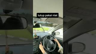 Perempuan ini belajar ambil lesen keretanak tekan signal tertekan wiper cerminaduhhh [upl. by Meaghan]