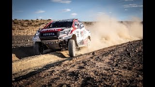 Fernando Alonso Dakar Hilux Test Review [upl. by Anaitsirhc]