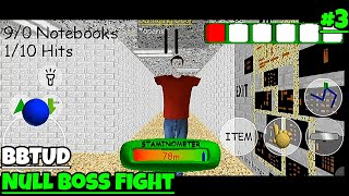 Baldis Basics The Ultra Decompile Null Boss Fight Android V30 [upl. by Lemal]