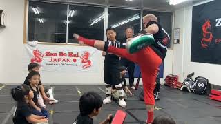 It’s all in the eyes  martialarts awesomekids karate influencer japan kickboxing [upl. by Nnairb]