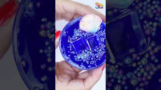 slime asmr royal blue ✨🎨diy asmr sorts [upl. by Akkin]