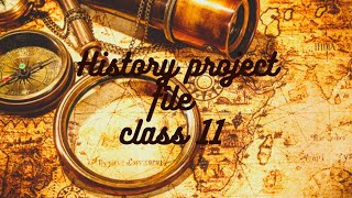 History project file  Class 11  Displacing Indigenous People Creativity edits [upl. by Keefer676]