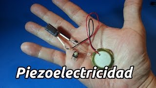 Generador de Energía Piezoeléctrico [upl. by Yatnahc467]