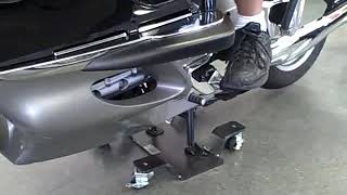 BMW K1200LT removed from ParknMove motorcycle dolly [upl. by Vasiliu500]