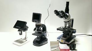 Comparing Microscopes 50 VS 180 VS 400 [upl. by Yerffoej]