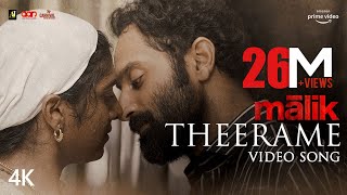 Theerame 4K Video Song  Malik  Mahesh Narayanan  Sushin Shyam  Anwar Ali  K S Chithra  Sooraj [upl. by Giffer614]