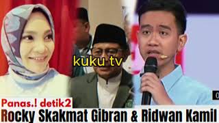 BELIMBING DUNGU detik2 ROCKY SKAKMAT GIBRAN  ROCKY GERUNG NAJWA SHIHAB  PRABOWO ANIES GANJAR [upl. by Ahset753]