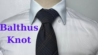 How to tie a Balthus tie How to tie a Balthus tie Gentlemans style Mr Tip1987 [upl. by Iduj]