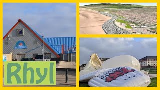 Rhyl Today Update  What happened to the Skyflyer The sea defences carpark charges etc [upl. by Chessy]