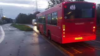 COOLING FAN GAL SOE6 on bus route 455 to Wallington Station [upl. by Onailimixam501]