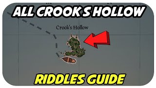 All Crooks Hollow Riddles Guide  Sea Of Thieves [upl. by Aigil]