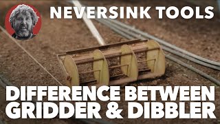 Difference between a rolling dibbler and gridder [upl. by Eniamreg]