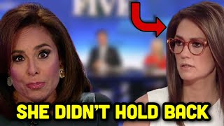 Fox News Host Jessica Tarlovs SHOCKING outburst at Judge Jeanine [upl. by Akirea368]