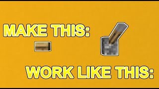 Make A Button Act Like a Lever Minecraft Bedrock Redstone Tutorial [upl. by Puklich]