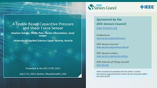 A Textile Based Capacitive Pressure and Shear Force Sensor [upl. by Minetta67]