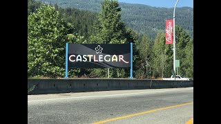 Downtown Castlegar BC tour [upl. by Hwu656]