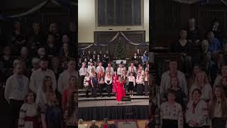 Canadian Choir Pereveslo  Shchedryk Carol of the bells [upl. by Yelnet]