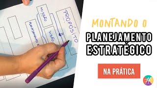 O PLANEJAMENTO ESTRATÉGICO NA PRÁTICA Para você não errar mais [upl. by Idnam]