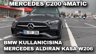 Mercedes C200 4Matic W206 En Detaylı Kullanıcı İncelemesi [upl. by Euqcaj]