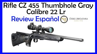 SEDENA México  CZ 455 Thumbhole Gray 22 Lr  Review [upl. by Matland]