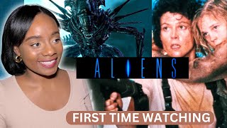 ALIENS 1986  FIRST TIME WATCHING  REACTIONREVIEW [upl. by Adena]