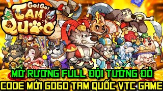 GoGo Tam Quốc  Code Mới Gogo Tam Quốc 2024 amp Mở Rương Full Team Chó Đỏ  Code Gogo Tam Quốc [upl. by Limemann]