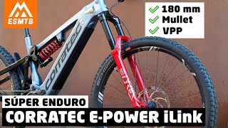 Corratec EPower ILink 180 esto es SÚPER ENDURO [upl. by Gusta72]