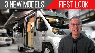 3 New Models Debut  Winnebago Boldt National Traveler Explore Panoramic RV  First Look [upl. by Akyeluz]