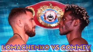 Lomachenko VS Commey Fight Highlights [upl. by Thanasi465]